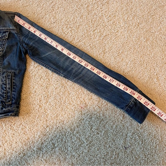 Aeropostale Casual Light Blue Jean Jacket Size XS - Picture 7 of 9